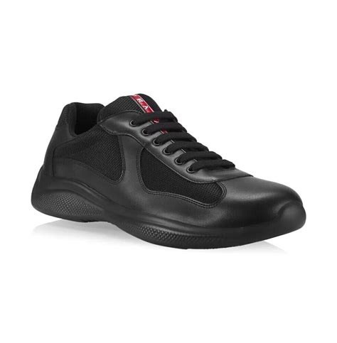 mens prada world cup black mens shoes size 11|Prada america's cup shoes men.